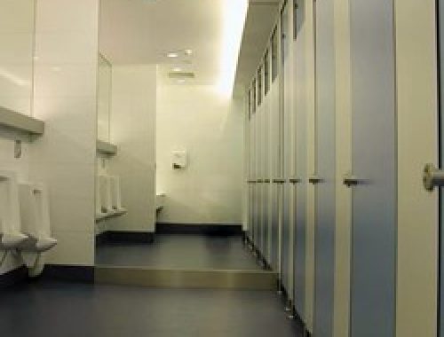 Cubicle toilet Bandara