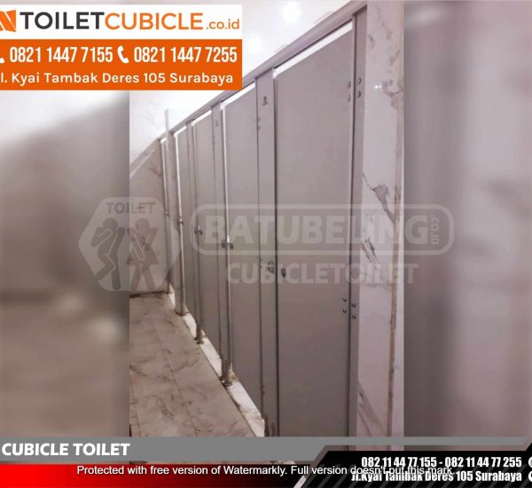 KONTRAKTOR TOILET CUBICLE PVC PROYEK AL KHAIRIYAH 2