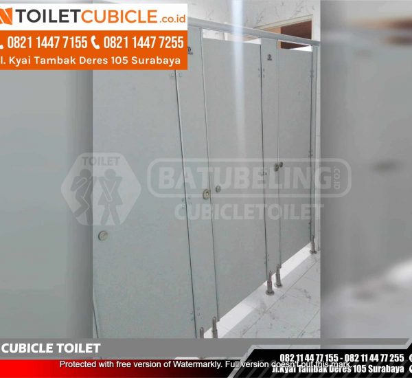 KONTRAKTOR TOILET CUBICLE PVC PROYEK AL KHAIRIYAH