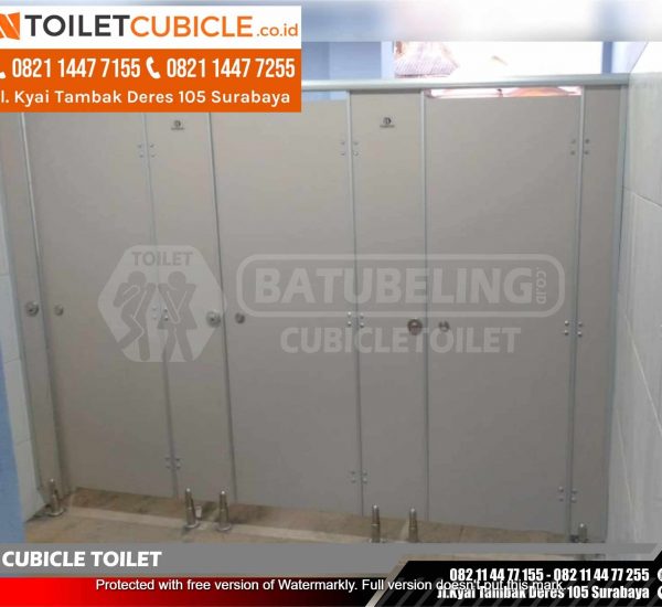 KONTRAKTOR TOILET CUBICLE PVC PROYEK PELABUHAN DUNGKEK SUMENEP