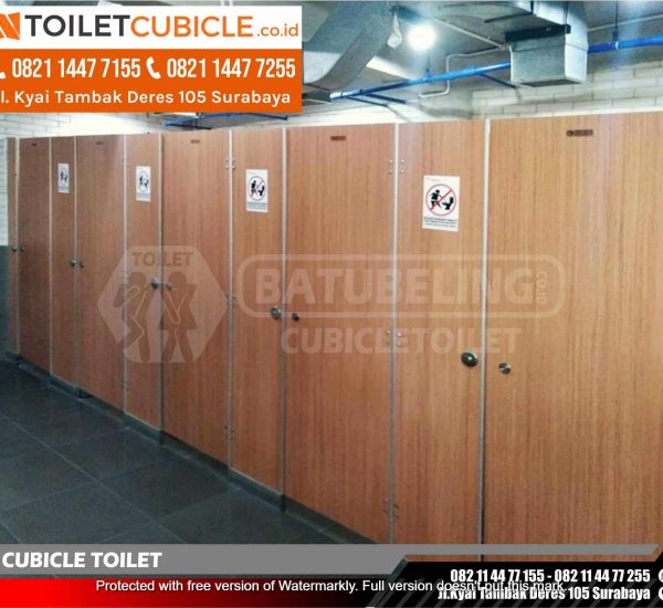 KONTRAKTOR TOILET CUBICLE PVC PROYEK REST AREA TOLL KEDUNG MLATI JOMBANG
