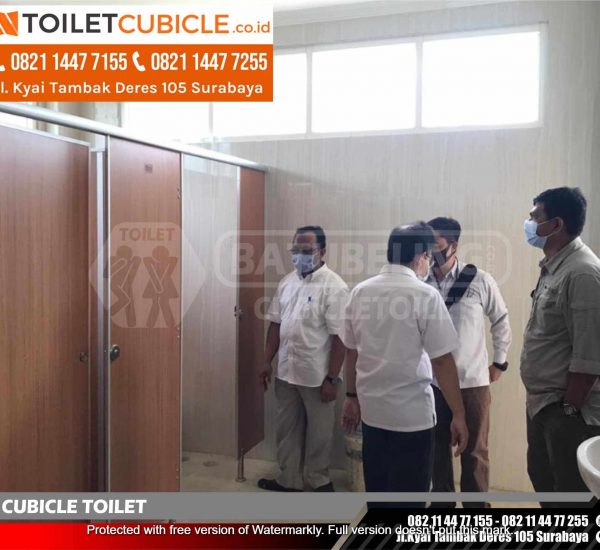 KONTRAKTOR TOILET CUBICLE PVC PROYEK UIN ANTASARI BANJARMASIN 02