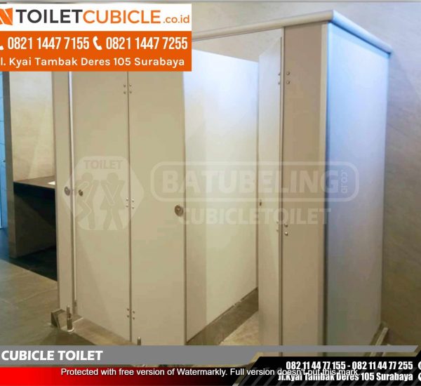KONTRAKTOR TOILET CUBICLE PVC PROYEK VILLA KALIJUDAN INDAH