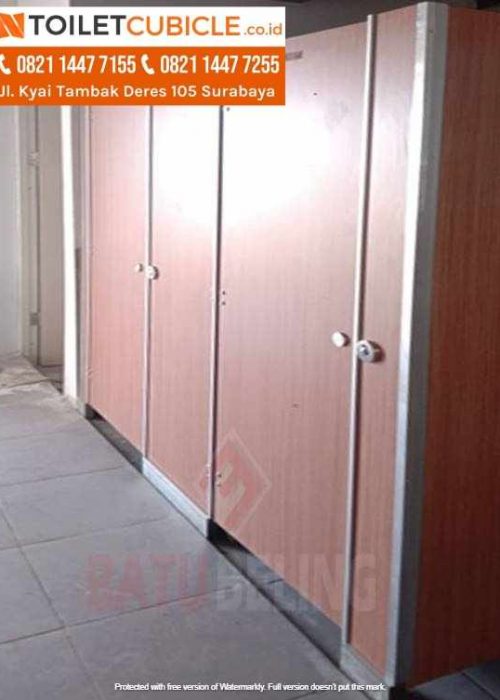 Toilet Cubicle HPL Proyek jombang kedung mlati harga murah