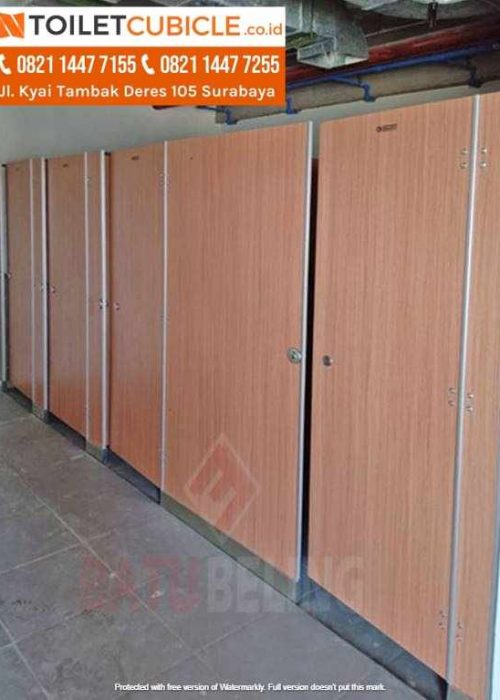 Toilet Cubicle HPL Proyek jombang kedung mlati terbaru