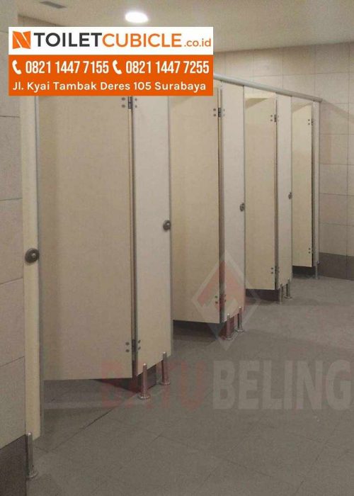 Toilet Cubicle Phenolic Proyek Pontianak